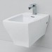 Artceram JAZZ Биде подвесное 54x36см c креплением, с 1 отв под смеситель., цвет: белый матовый. JZB001 05 00 bi matt*1