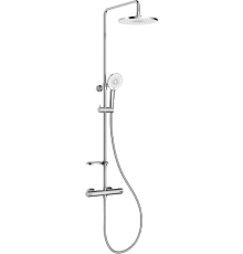 Душевая стойка Milardo Ideal Spa ILSSBTHM89 хром глянцевый