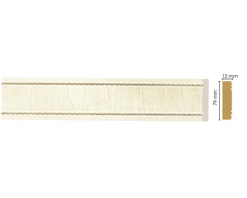 Молдинг DECOMASTER 150-6 (80*12*2400мм) Молдинг DECOMASTER 150-6 (80*12*2400мм)