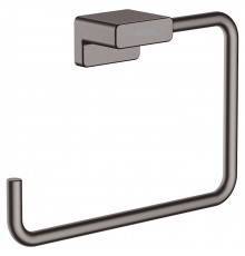 Hansgrohe AddStoris Полотенцедержатель 18.9см., кольцо, цвет: шлифованный черный хром. 41754340
