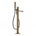 Gessi Eleganza Смеситель для ванны, напольный, цвет: Antique Brass. 46131#713