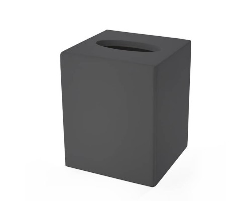 3SC Mood Black Контейнер для бумажных салфеток, 12х12х14 см, квадратный, настольный, композит Solid Surface, цвет: чёрный матовый . MN71A 3SC Mood Black Контейнер для бумажных салфеток, 12х12х14 см, квадратный, настольный, композит Solid Surface, цвет: чёрный матовый . MN71A