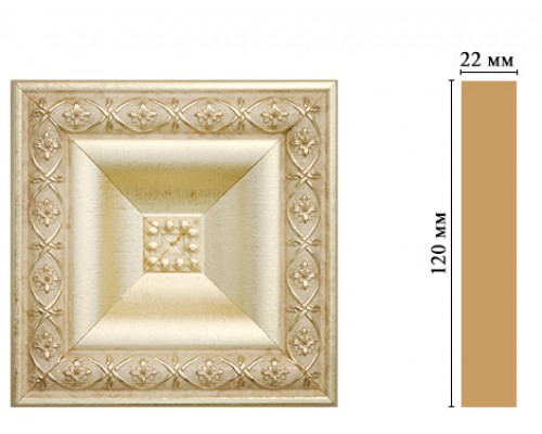 Вставка цветная DECOMASTER D208-937 (120*120*22мм) Вставка цветная DECOMASTER D208-937 (120*120*22мм)