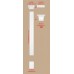 Капитель DECOMASTER DK-82221A (80*260*70мм)