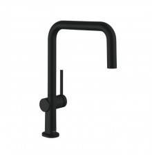 Hansgrohe Talis M54 Смеситель для кухни, 1 отв., цвет: черный матовый. 72806670