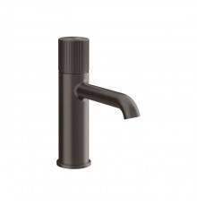 Gessi Habito Rigato Смеситель для раковины, 1 отв., без донного клапана, цвет: Black Metal Brushed PVD. 70502#707