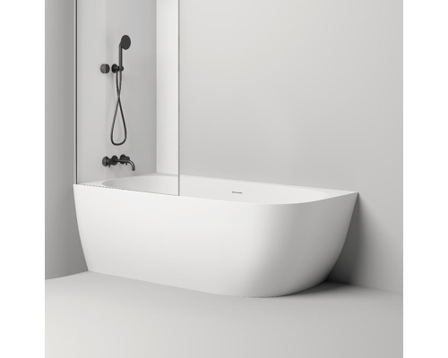 Salini Sofia Corner Left Ванна угловая 170х85х59см., Sx, с дон кл UpDown, сифон, слив-пер, материал: S-Sense , цвет: белый матовый. 102525M
