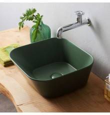 Simas WAVE Раковина накладая 42х42х16.5см., без отв., цвет: Mirto matt. WA03 mirto matt