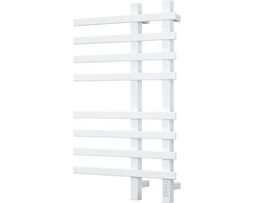 Полотенцесушитель электрический Bauedge Wind R 50х80, белый полуматовый