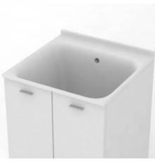 Kerasan Aquadom Раковина 60х60 см, без отв., цвет: белый. 029401*0
