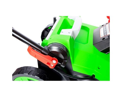 Газонокосилка аккумуляторная REDVERG RD-LM36-400BL/U бесщеточная (без акк, без з/у) + ЗУ 4А + 2 5Ач АКБ