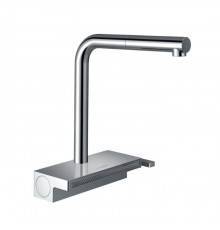 Hansgrohe Aquno Select M81 Смеситель для кухни, 1 отв., с вытяжным душем, sBox, цвет: хром. 73830000