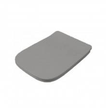 Artceram A16 Сиденье для унитаза с микролифтом, цвет: grigio oliva, петли: хром. ASA001 15 71