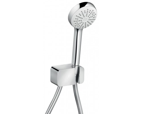 Kludi 68 670 0500 Logo Душевой набор Ø96 мм, 1 р шланговое подключение, 23 л/мин, шланг 1250 мм 686700500