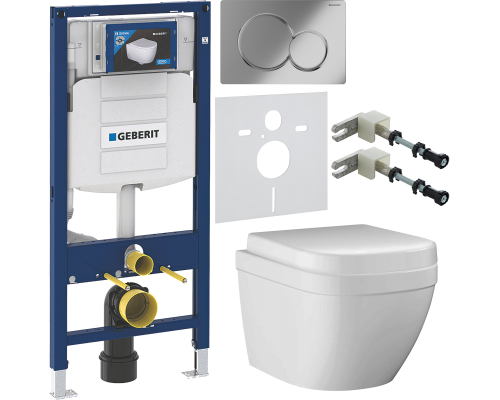 Комплект Унитаз подвесной Grohe Euro Ceramic 3920600H компактный + Крышка 39330001 с микролифтом + Инсталляция Geberit Duofix UP 320 111.300.00.5 + Кнопка Sigma 01 115.770.21.5 хром + Крепления 111.815.00.1 к стене + Шумоизоляция 156.050.00.1 Комплект Унитаз подвесной Grohe Euro Ceramic 3920600H компактный + Крышка 39330001 с микролифтом + Инсталляция Geberit Duofix UP 320 111.300.00.5 + Кнопка Sigma 01 115.770.21.5 хром + Крепления 111.815.00.1 к стене + Шумоизоляция 156.050.00.1