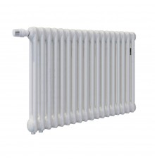 Трубчатый радиатор Arbonia 2057V, 18 секций, нижнее подключение(с вентилем) без накладок 2057/18 RAL 9016 № 69 твв