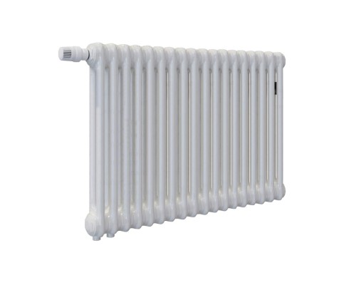 Трубчатый радиатор Arbonia 2057V, 18 секций, нижнее подключение(с вентилем) без накладок 2057/18 RAL 9016 № 69 твв