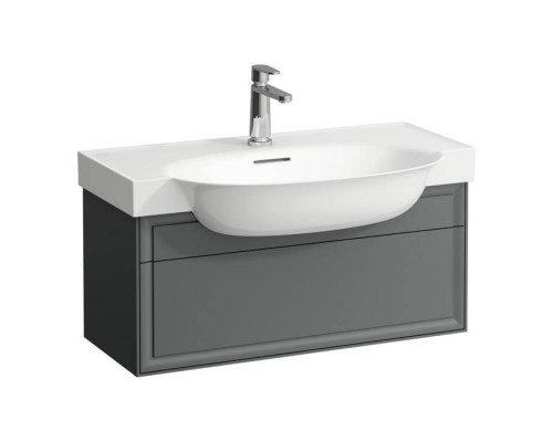 Laufen New Classic Тумба с раковиной, 77.5x31.5x34.5см, 1 ящик, подвесная, цвет: серый. 8.1385.5.000.104.1,  4.0604.1.085.627.1