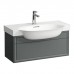 Laufen New Classic Тумба с раковиной, 77.5x31.5x34.5см, 1 ящик, подвесная, цвет: серый. 8.1385.5.000.104.1,  4.0604.1.085.627.1