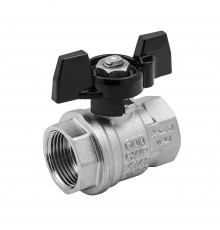 Кран шаровой, ELSEN, Strong T, 3/4, ВВ, ручка-бабочка, латунь (EV34.1200)