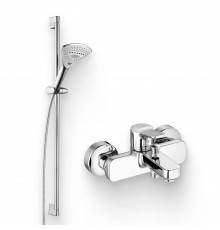 Душевой комплект Смеситель Kludi Pure Easy 376810565 + Гарнитур Fizz 3S 6774005-00