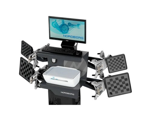 Стенд сход-развал 3D для грузовых авто, серый NORDBERG C804 TRUCK (7015)