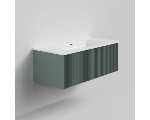 Тумба с раковиной La Fenice Terra 100 подвесная, grigio, раковина Slim Line 100 см Тумба с раковиной La Fenice Terra 100 подвесная, grigio, раковина Slim Line 100 см