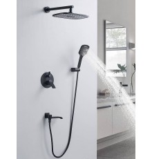 Душевая система встраиваемая Shevanik S4135H, черный