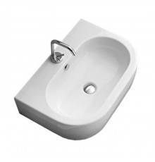 Kerasan Flo Раковина 50х40 см, 1 отв., цвет: белый. 314101*1