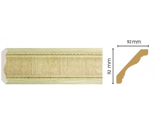 Плинтус потолочный DECOMASTER 171-5 (92*92*2400мм) Плинтус потолочный DECOMASTER 171-5 (92*92*2400мм)