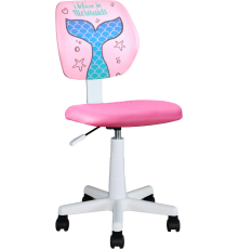 Компьютерное кресло Stool Group Лоло mermaid tail, пластик белый