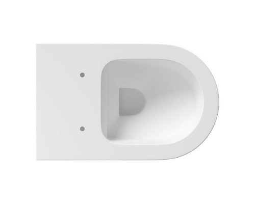 Alice Unica Унитаз 55х35см., подвесной, безободковый, без сиденья и крышки, цвет: белый матовый. 32240109,  FIX10