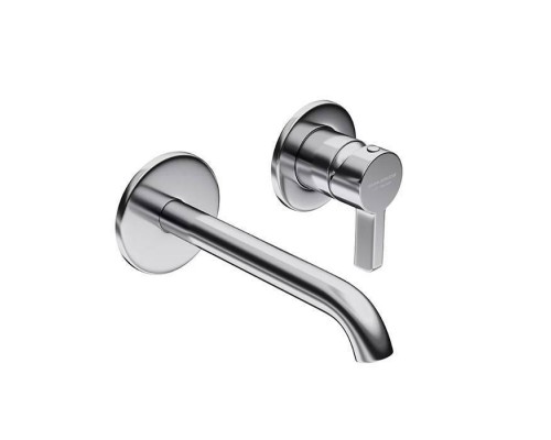 Kerama Marazzi Linea Смеситель для раковины, встраиваемый, излив: 17см., цвет: хром. 71028EKM.21.018 Kerama Marazzi Linea Смеситель для раковины, встраиваемый, излив: 17см., цвет: хром. 71028EKM.21.018