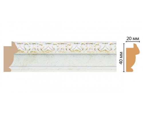 Багет DECOMASTER 807-40 (40*20*2900мм) Багет DECOMASTER 807-40 (40*20*2900мм)