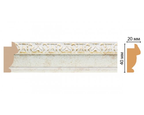 Багет DECOMASTER 807-41 (40*20*2900мм) Багет DECOMASTER 807-41 (40*20*2900мм)