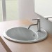 Globo Lavabi d'arredamento Раковина 56х48.5х20см., встраиваемая, 1 отв., с переливом, цвет: белый. VA017.BI*1
