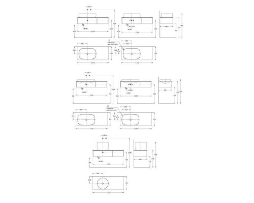 Kerama Marazzi Magica Тумба подвесная, 115.4х48.5х22см., 2 ящика, цвет: венецианский красный матовый. MA.120.2\VR.M