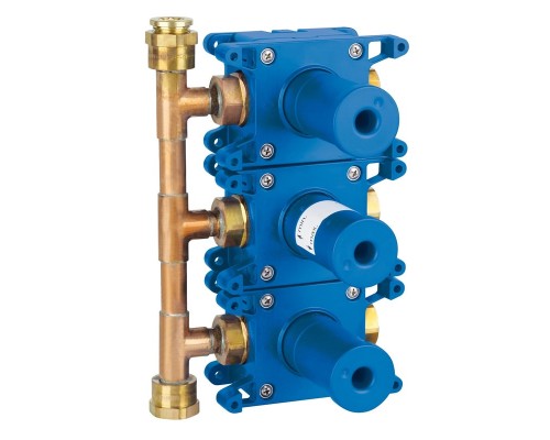 Grohe 35 031 000 Rapido C Встраиваемый вентиль на три выхода для 27 625 000 35031000Gr