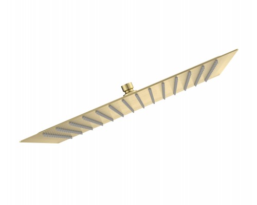 AQM8608BG Верхний душ 400х400мм, нерж. сталь, золото шлифованное AQM8608BG
