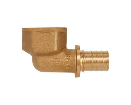 Угольник прямой переходный Hoobs Ø25x3.5 - 1 ВР. HB-PEXLF-253511