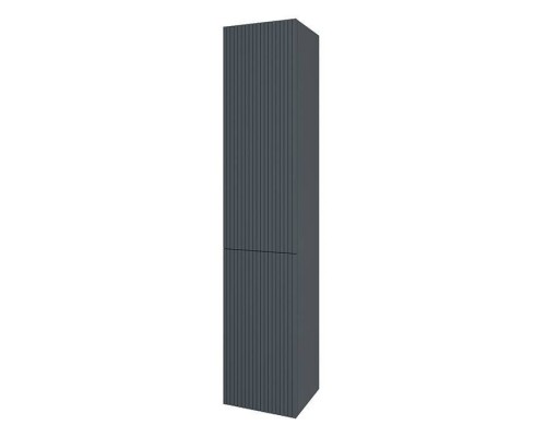 TW Shape подвесной пенал 170х32х35см, 2 двери петли справа, 3 стеклянные полочки, 1 несъемная, цвет: серый матовый RAL7016. SHAP170 Grey DX TW Shape подвесной пенал 170х32х35см, 2 двери петли справа, 3 стеклянные полочки, 1 несъемная, цвет: серый матовый RAL7016. SHAP170 Grey DX