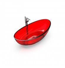 Knief Oval Shape Ванна отдельностоящая 180х93x56см., из полимерного материала, цвет: Rubin # 040. 70001040