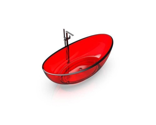 Knief Oval Shape Ванна отдельностоящая 180х93x56см., из полимерного материала, цвет: Rubin # 040. 70001040