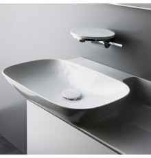 Laufen INO Раковина 90х45х12 см, без отв., полка справа, цвет: белый. 8.1330.2.000.109.1