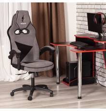 Компьютерное кресло TetChair Arena флок серый 29, флок черный 35