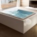 Treesse Fusion 230 Ванна 230x180xh67 см, с гидромассажем, cветодиодная хромотерапия, стабилизатор температуры воды, цвет: белый. V863D+STATA+CROLED