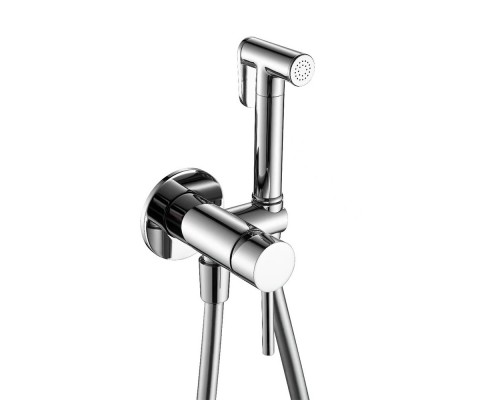 AQM6217CR Siena Готовый комплект гигиенического душа (скрытый монтаж, латунная лейка), Хром AQM6217CR