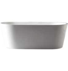 Акриловая ванна BelBagno BB202-1600-800 160x80 см, отдельностоящая, овальная, с ножками, со сливом-переливом