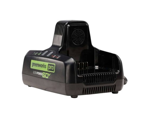 Устройство зарядное двухпортовое Greenworks 60V, 10А Устройство зарядное двухпортовое Greenworks 60V, 10А