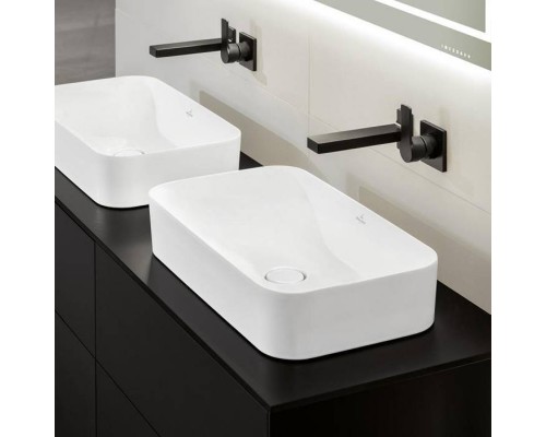 VilleroyBoch Finion Раковина накладная 60х35х11.5см., без отв., CeramicPlus, цвет: белый. 414361R1 VilleroyBoch Finion Раковина накладная 60х35х11.5см., без отв., CeramicPlus, цвет: белый. 414361R1
